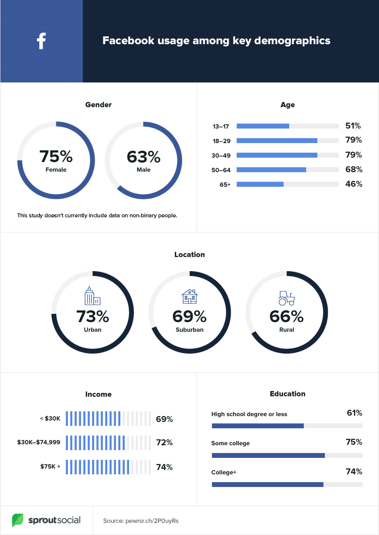 facebook demographics 2020