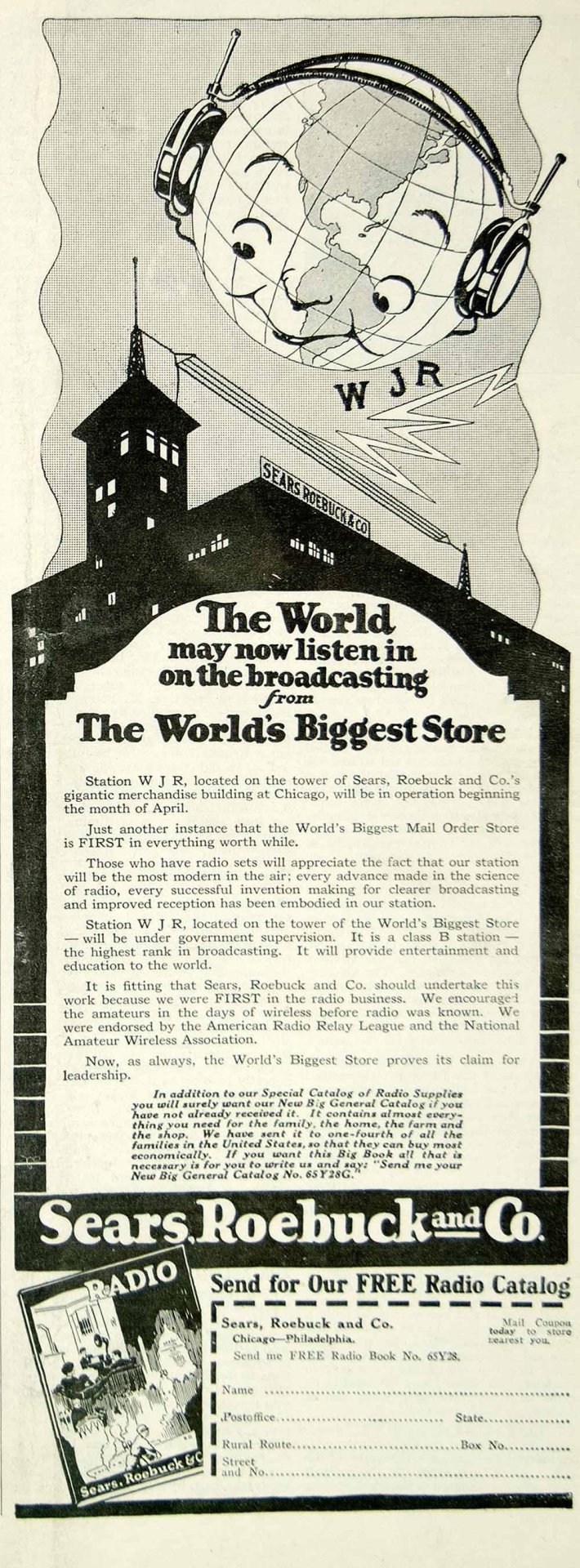 sears radio show 1924