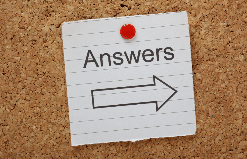 Answer The Questions Your Customers Are There For